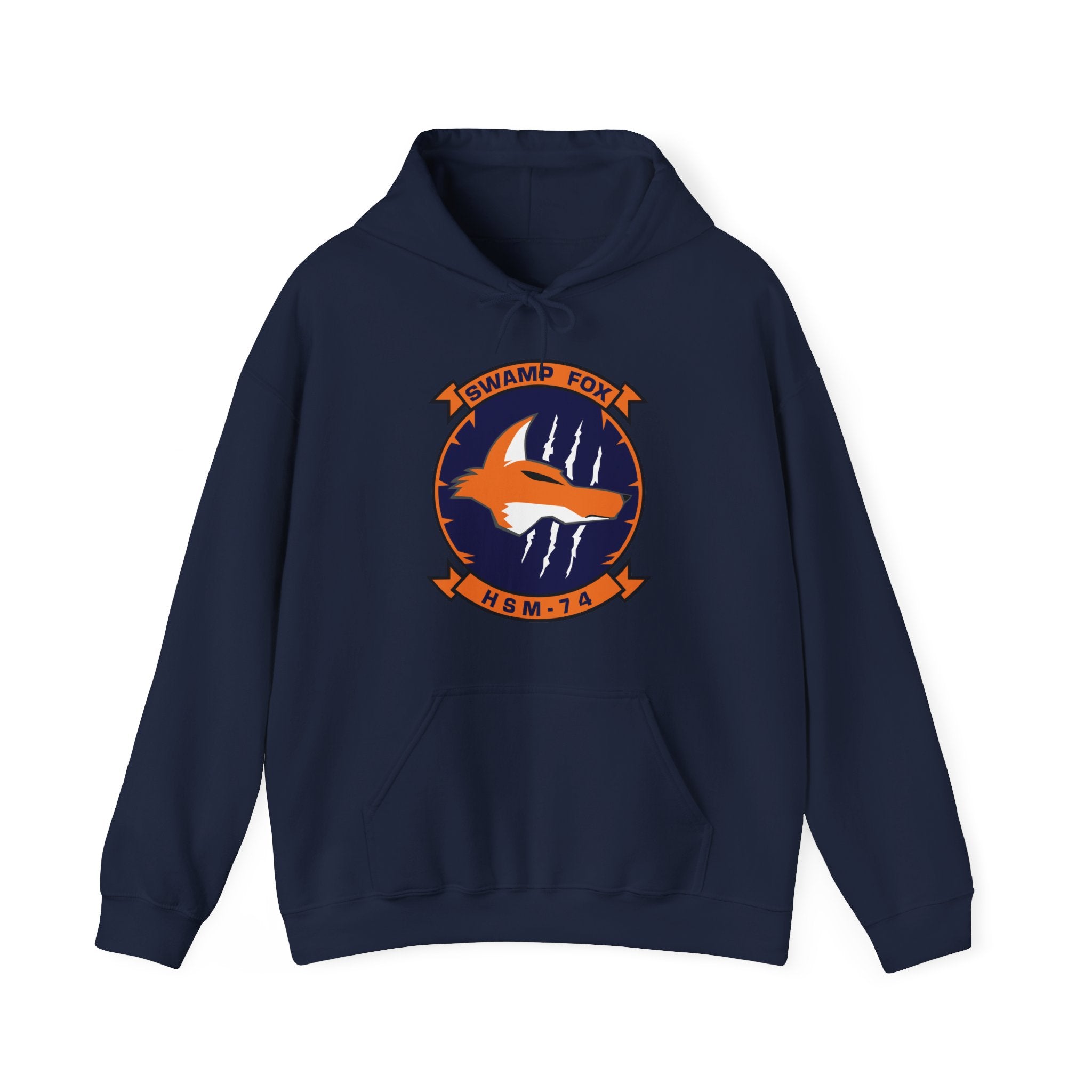 Unisex Heavy Blend™ Hoodies - Navy - Helicopter Maritime Strike Seven Four (HSM-74) wo txt