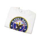 Unisex Heavy Blend™ Crewneck Sweatshirt - Navy - Naval Base Kitsap wo txt