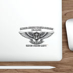 Die-Cut Vinyl Sticker - Navy - Badge - Enlisted Aviation Warfare Specialist