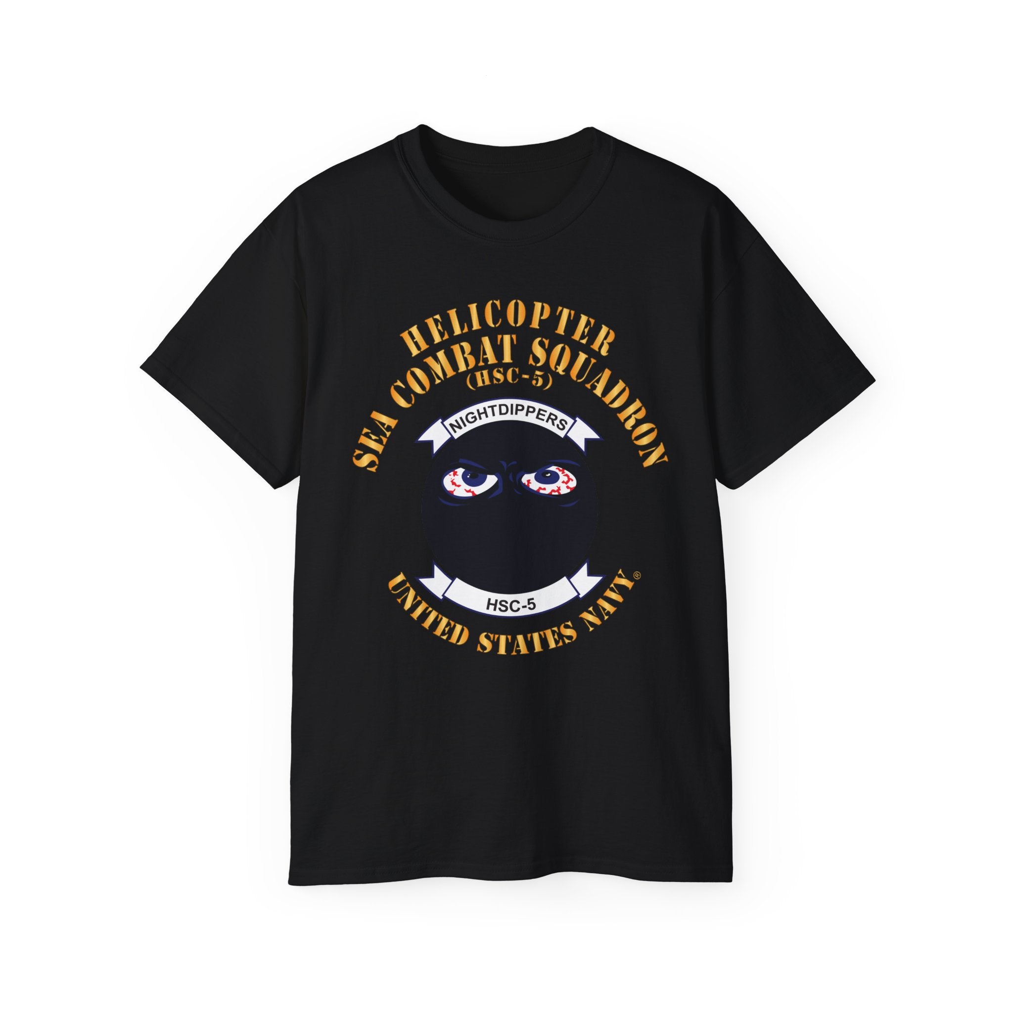 Unisex Ultra Cotton T-Shirt - Navy - Helicopter Sea Combat Squadron 5 (HSC-5)