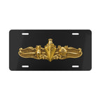 Vanity License Plate - Navy - Badge - Special Operations Warfare (SO) wo txt - 3D - Enhanced