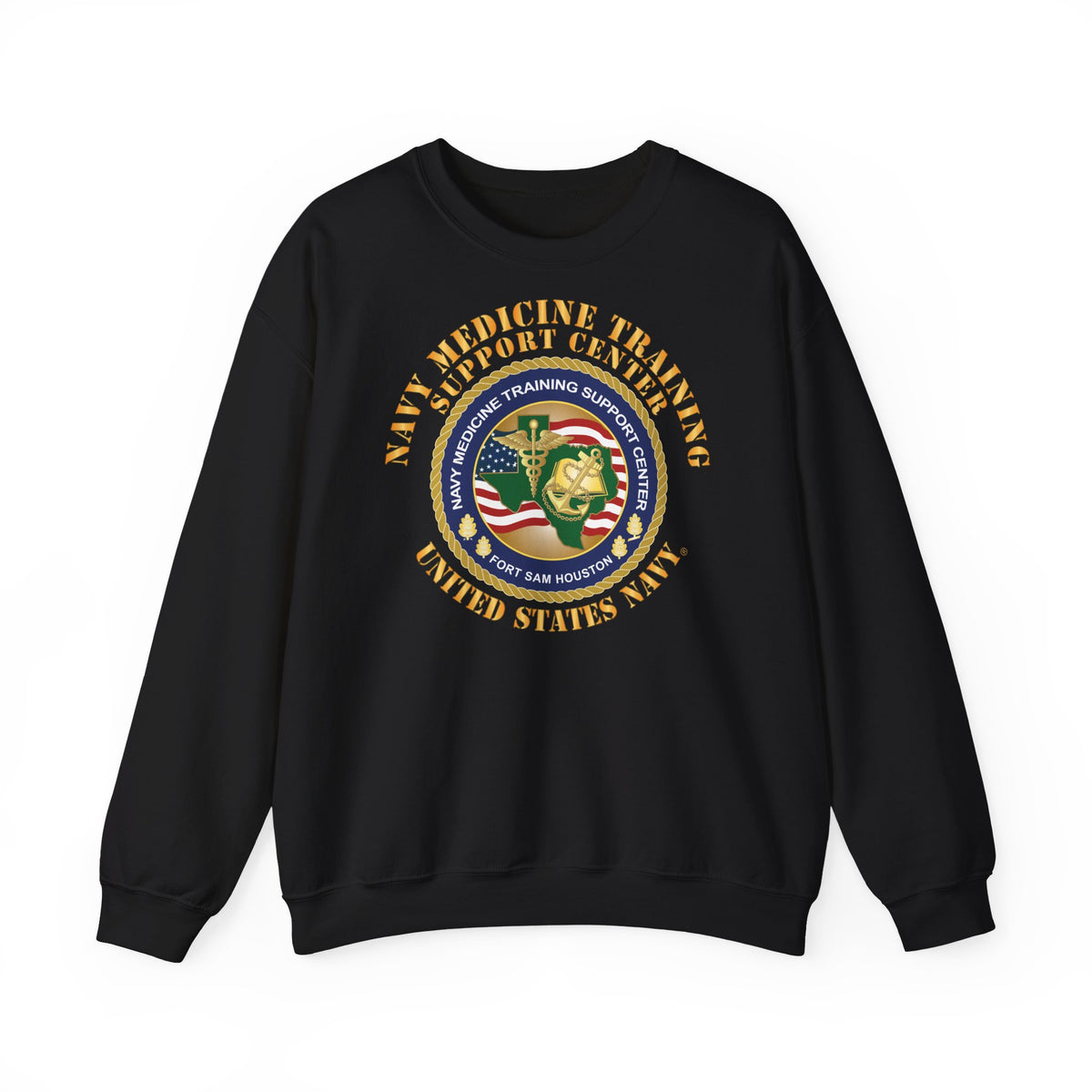 Unisex Heavy Blend™ Crewneck Sweatshirt -  Navy Medicine Training Support Center X 300