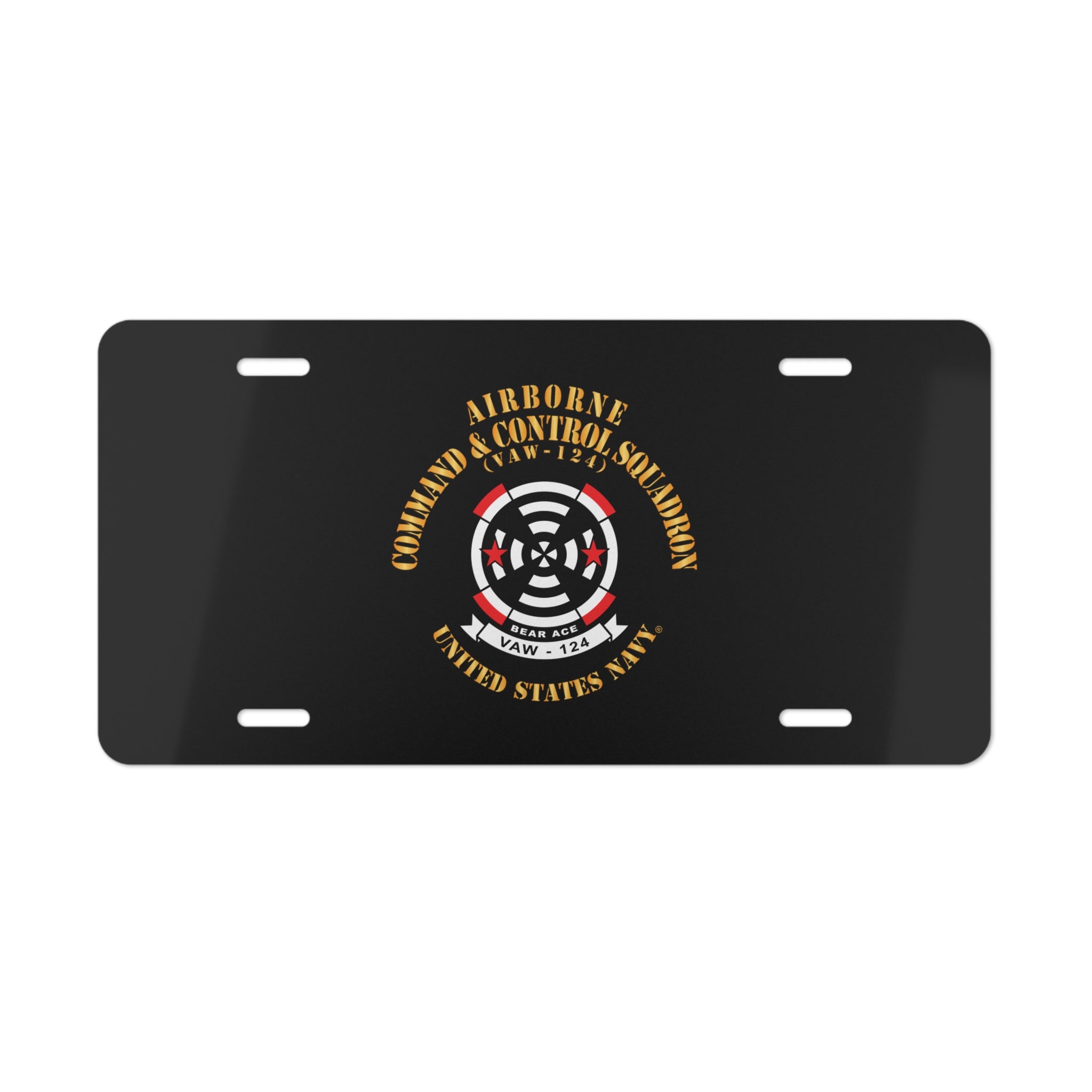 Vanity License Plate - Navy - Airborne Command & Control Squadron 124 (VAW-124)