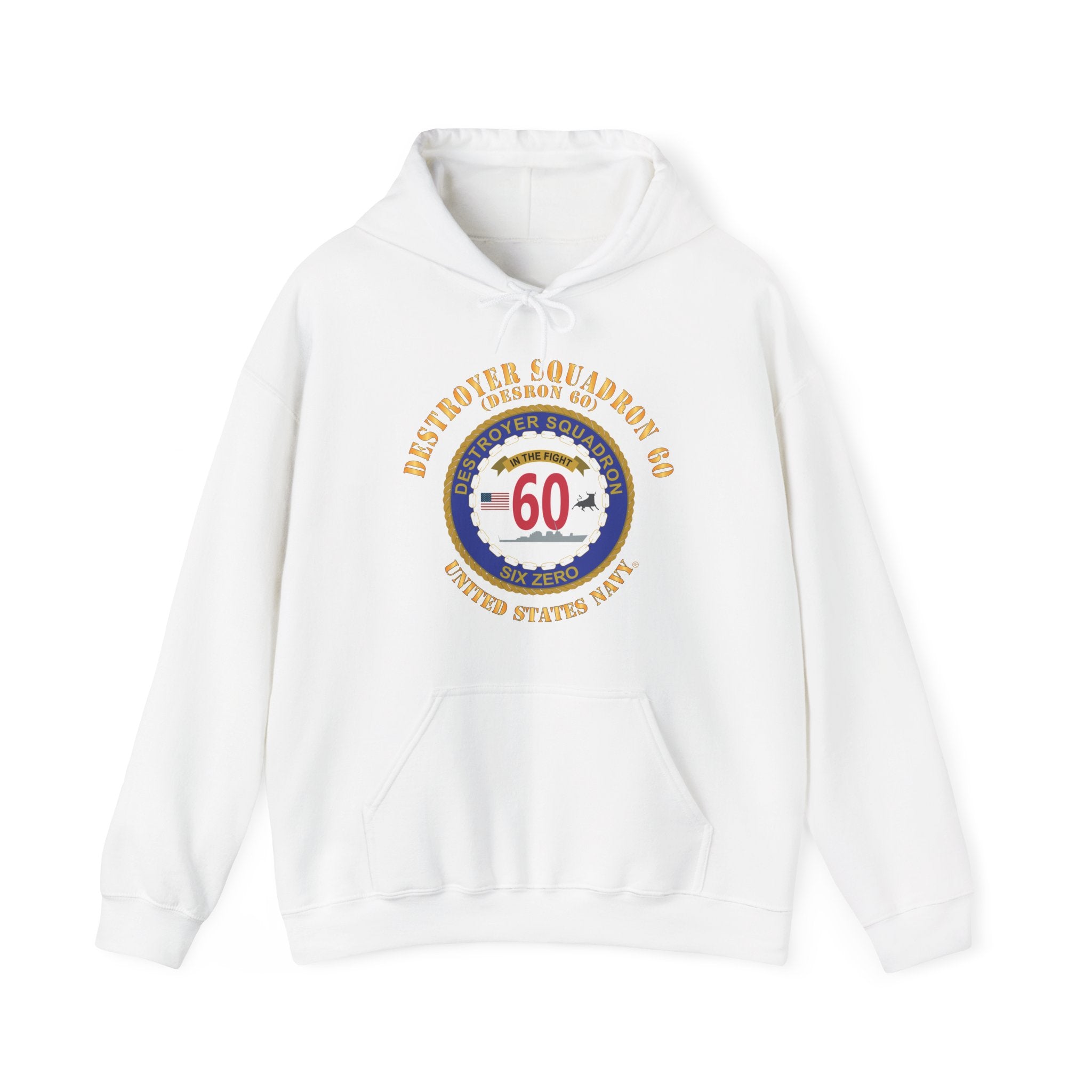 Unisex Heavy Blend™ Hoodies - Navy - Destroyer Squadron 60