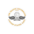 Kiss-Cut Vinyl Decal - Navy - Rate - Air Traffic Controller (ATC)