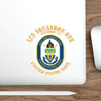 Die-Cut Vinyl Sticker - Navy - LCS Squadron One (LCSRON 1)