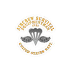 Kiss-Cut Vinyl Decal - Navy - Rate - Aircrew Survival Equipmentman (PR)