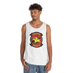 Unisex Heavy Cotton Tank Top - Navy - Strike Fighter Squadron 87 (VFA-87) wo txt