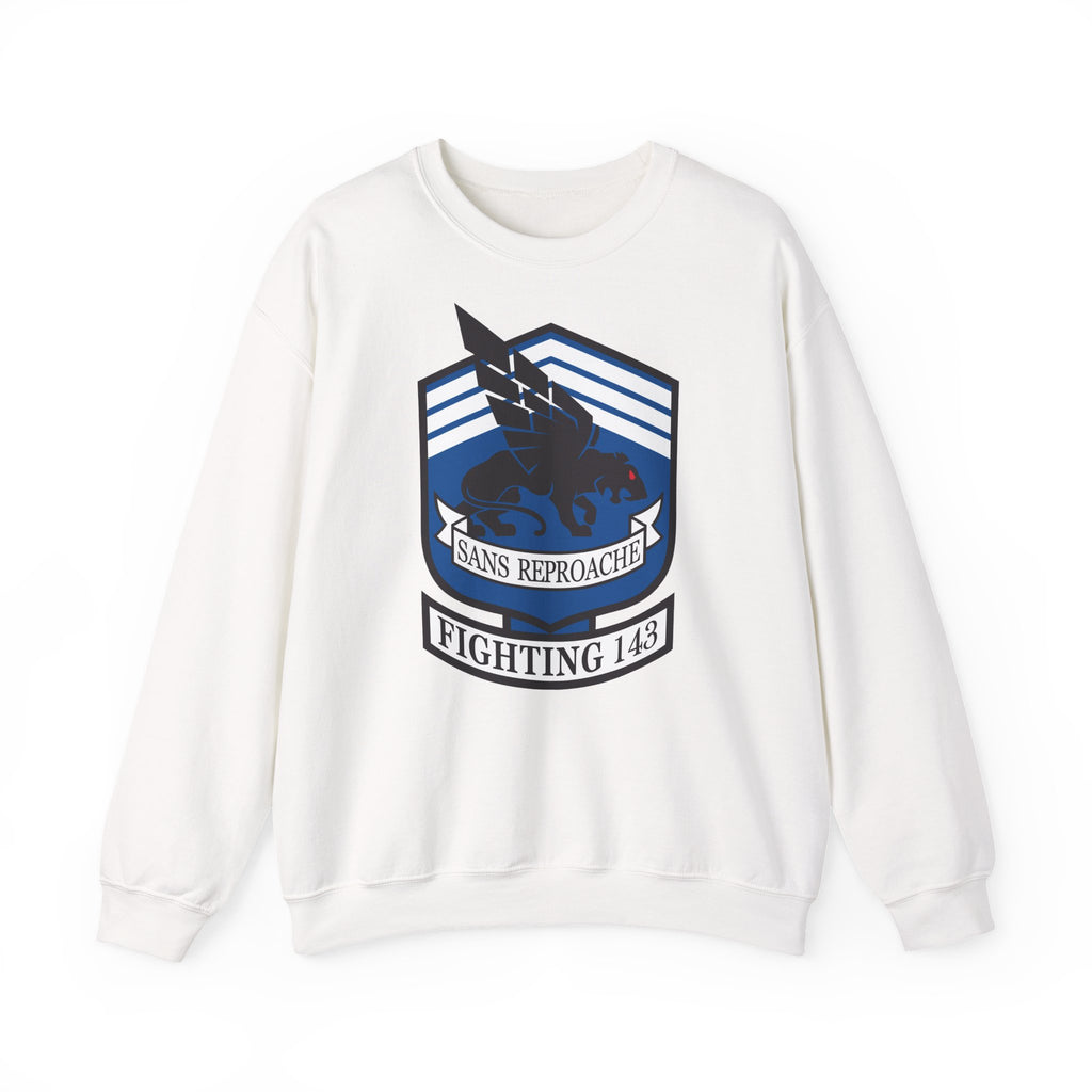 Unisex Heavy Blend™ Crewneck Sweatshirt - Navy - Strike Fighter Squadron 143 (VFA-143) wo txt