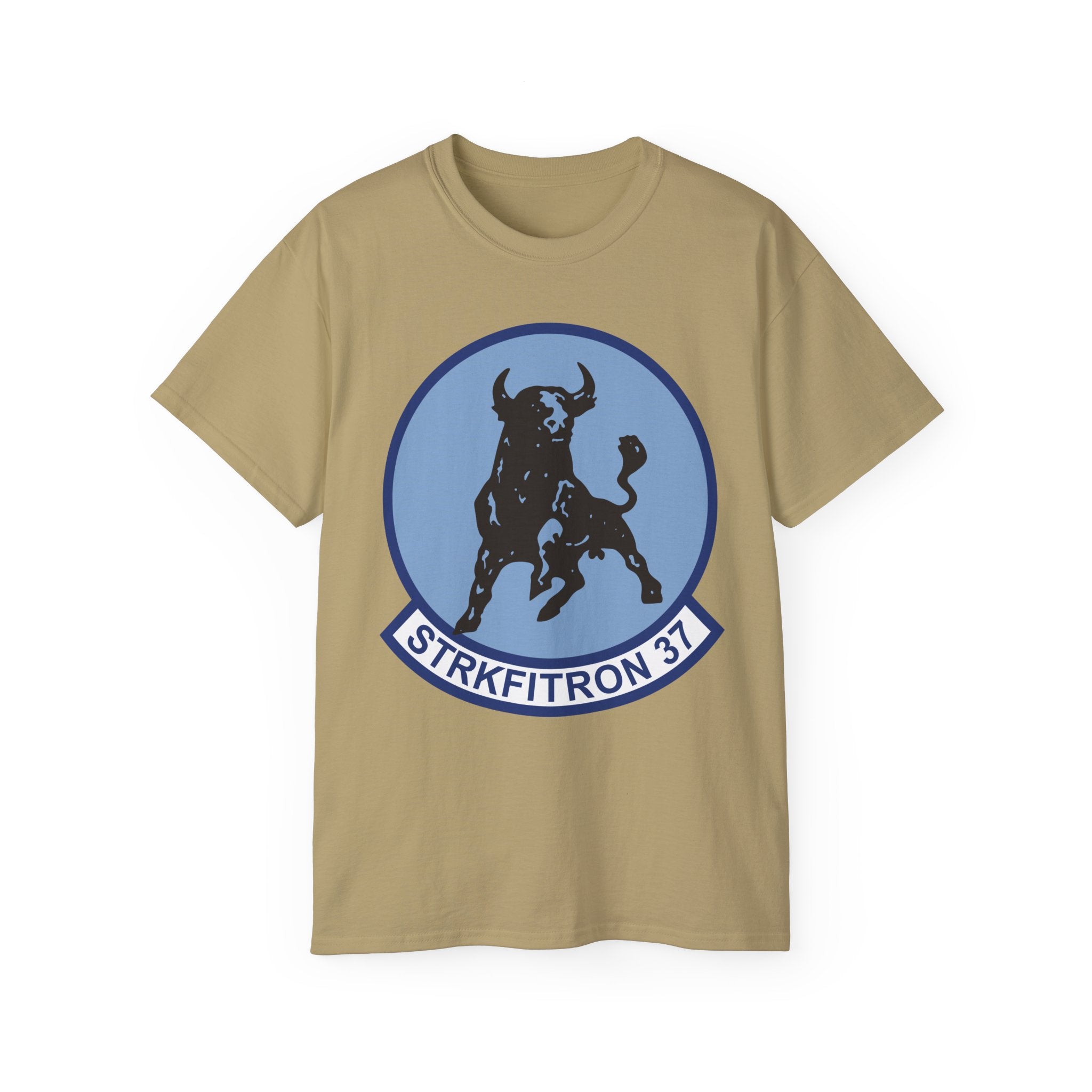 Unisex Ultra Cotton T-Shirt - Navy - Strike Fighter Squadron 37 (VFA-37) wo txt
