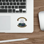 Die-Cut Vinyl Sticker - Navy - Rate - Electronics Warfare Technician with Scene - 3D - Enhanced