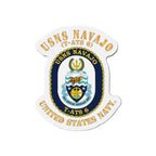 Die-Cut Magnet - Navy - USNS Navajo (T-ATS 6)