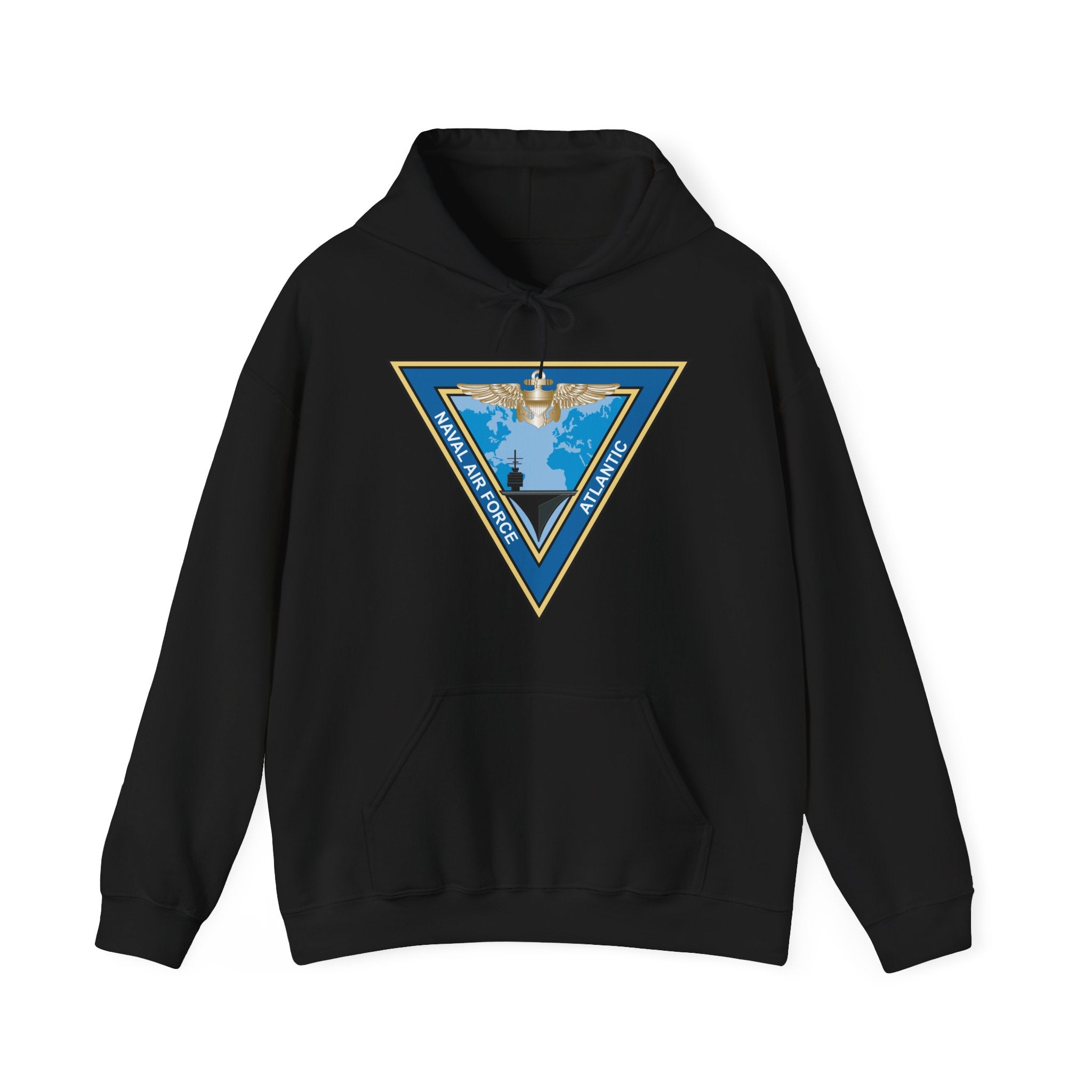Unisex Heavy Blend™ Hoodies - Navy - Commander, Naval Air Force Atlantic - COMNAVAIRLANT wo Txt