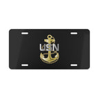 Vanity License Plate - Navy - Fouled Anchor wo txt