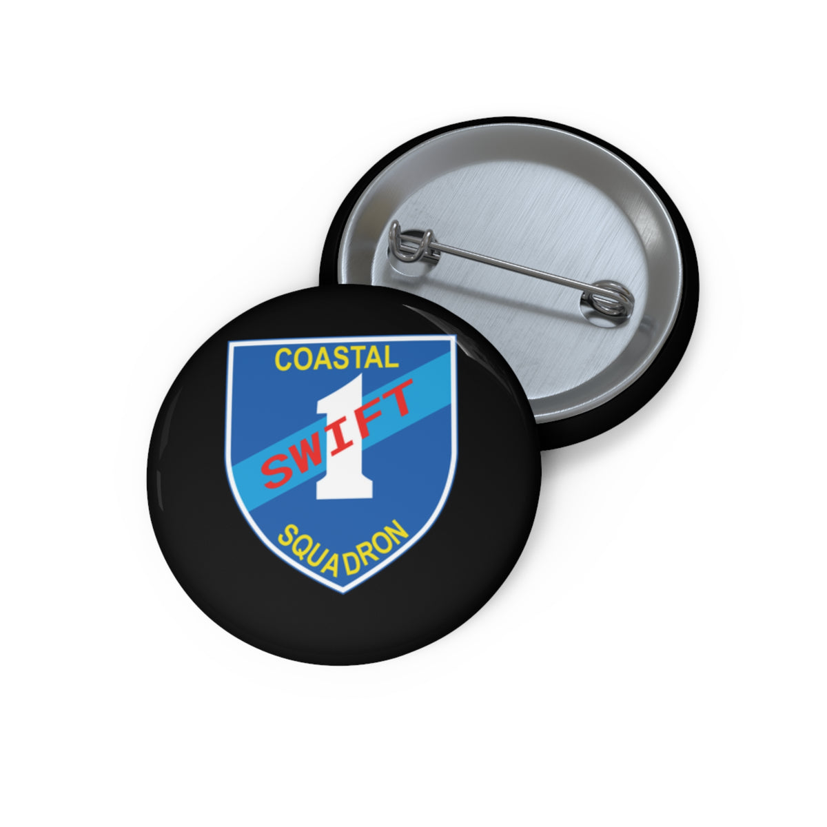 Pin Button - Coastal Squadron One (Blue) - SSI wo Txt X 300