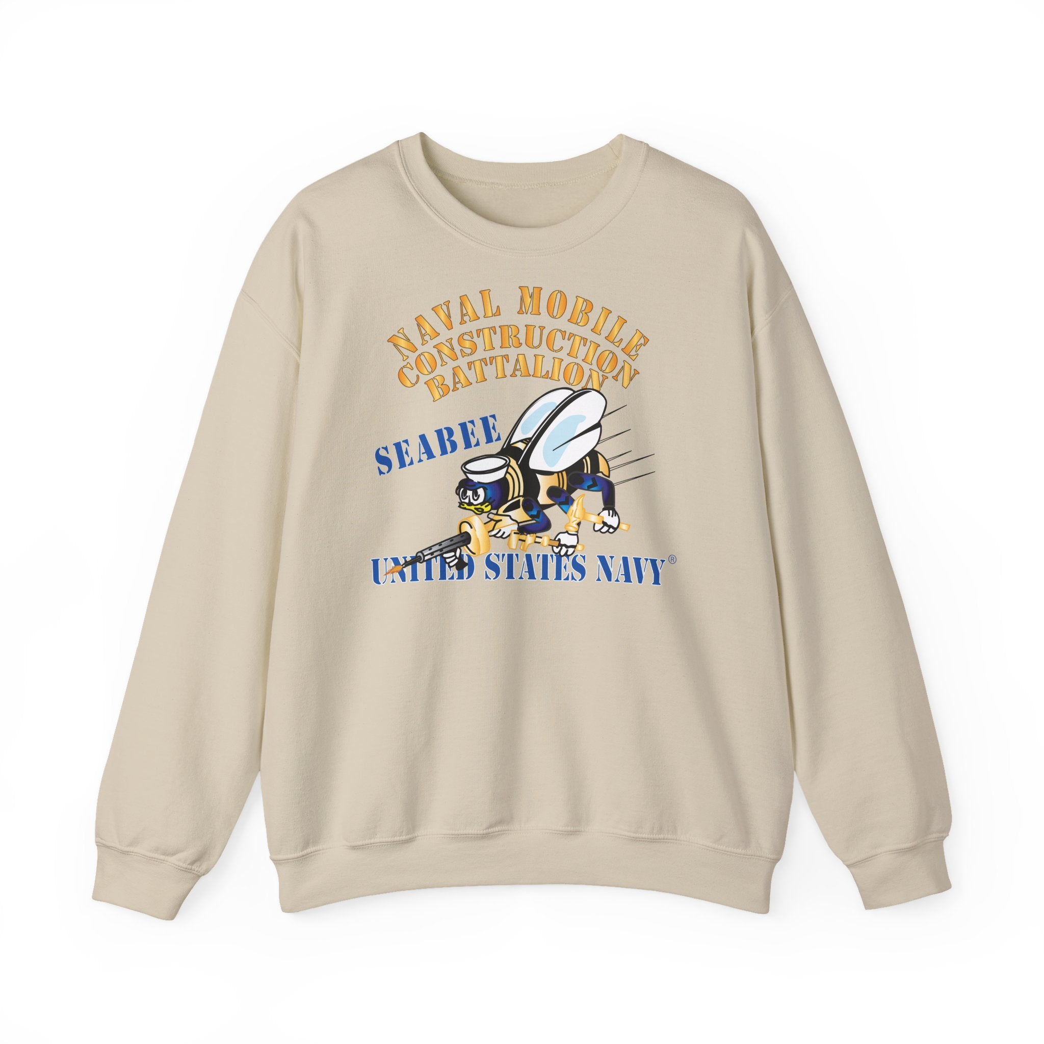 Unisex Heavy Blend™ Crewneck Sweatshirt - Navy - Seabee