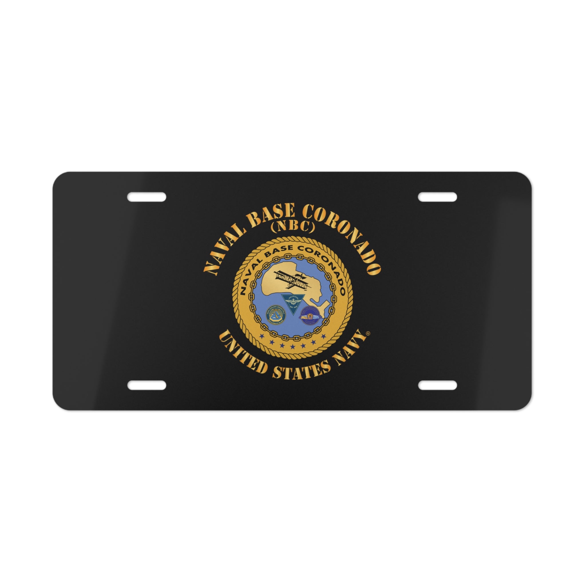 Vanity License Plate - Navy - Naval Base Coronado(NBC)