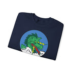 Unisex Heavy Blend™ Crewneck Sweatshirt - Navy - Electronic Attack Squadron 130 (VAQ-130) wo txt