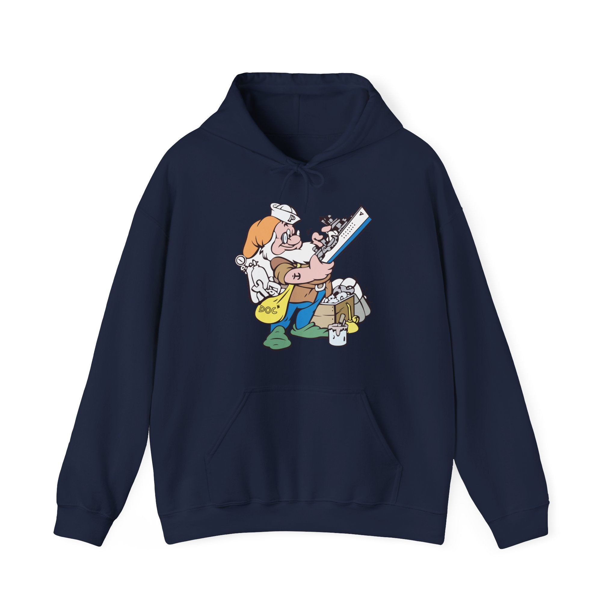Unisex Heavy Blend™ Hoodies - Navy - USS Piedmont (AD-17) wo txt