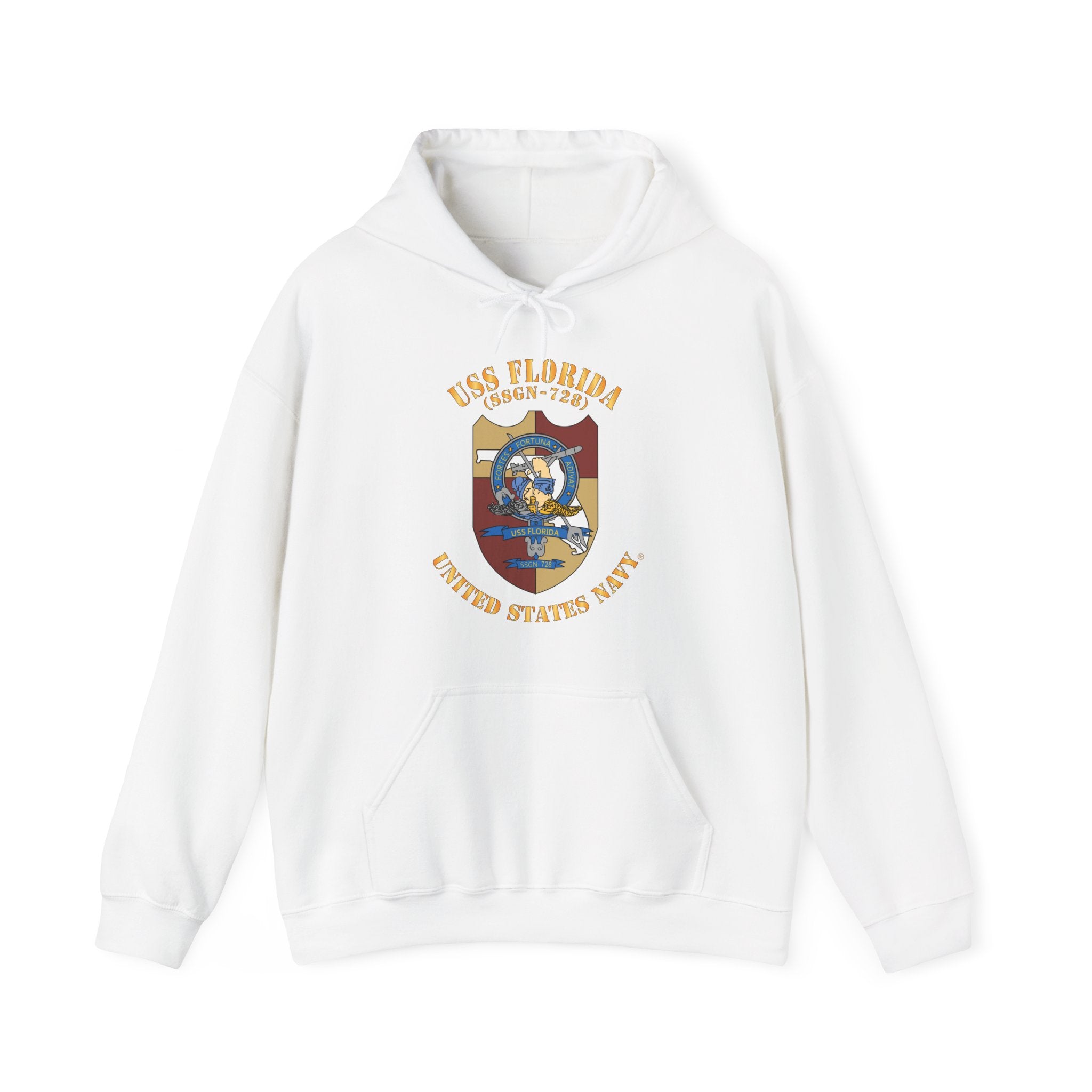 Unisex Heavy Blend™ Hoodies - Navy - USS Florida (SSGN-728)