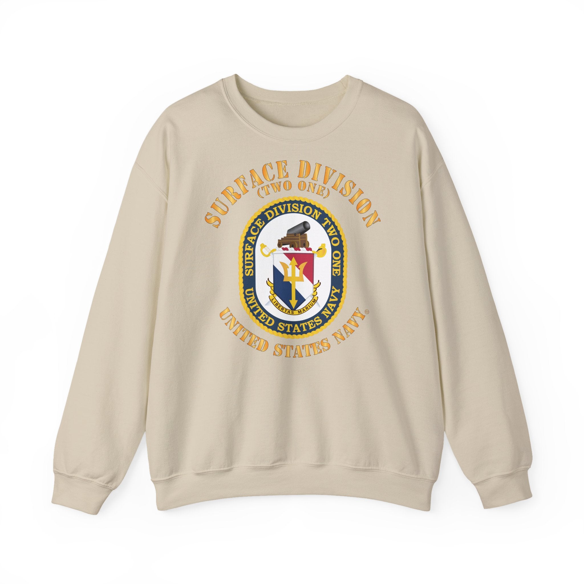 Unisex Heavy Blend™ Crewneck Sweatshirt - Navy - Surface Division 21
