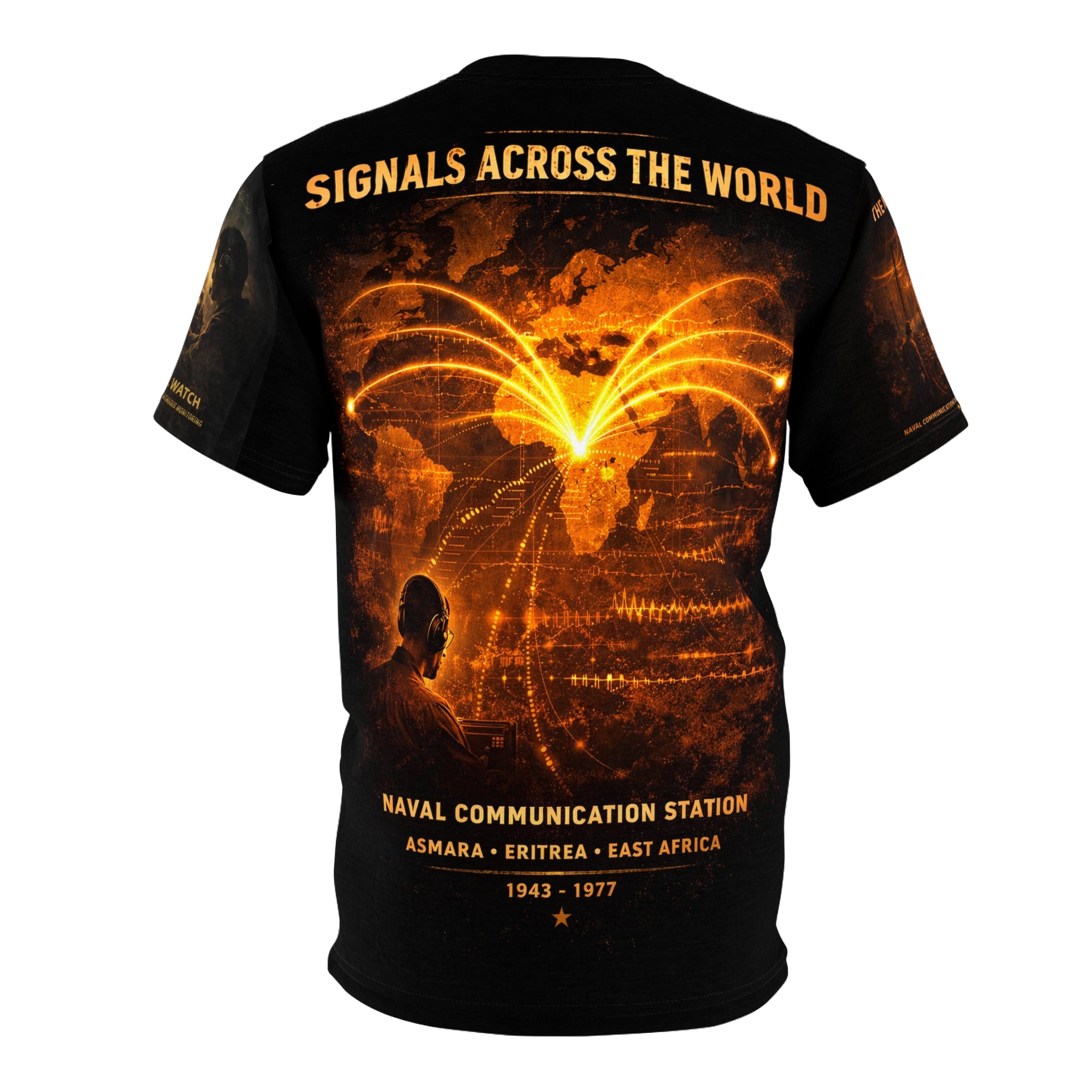 Kagnew Station Tribute Tee — "Cold War: Signals Across the World"