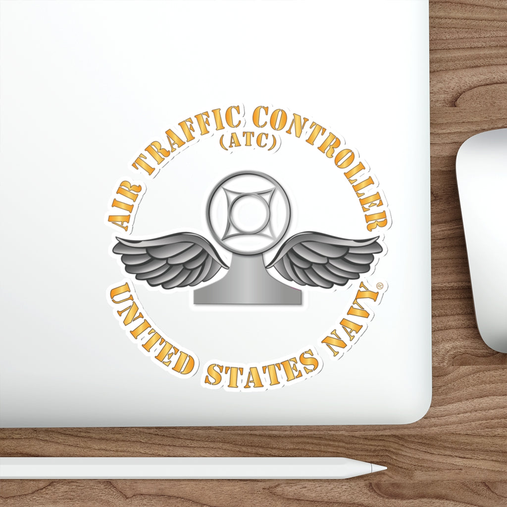 Die-Cut Vinyl Sticker - Navy - Rate - Air Traffic Controller (ATC)