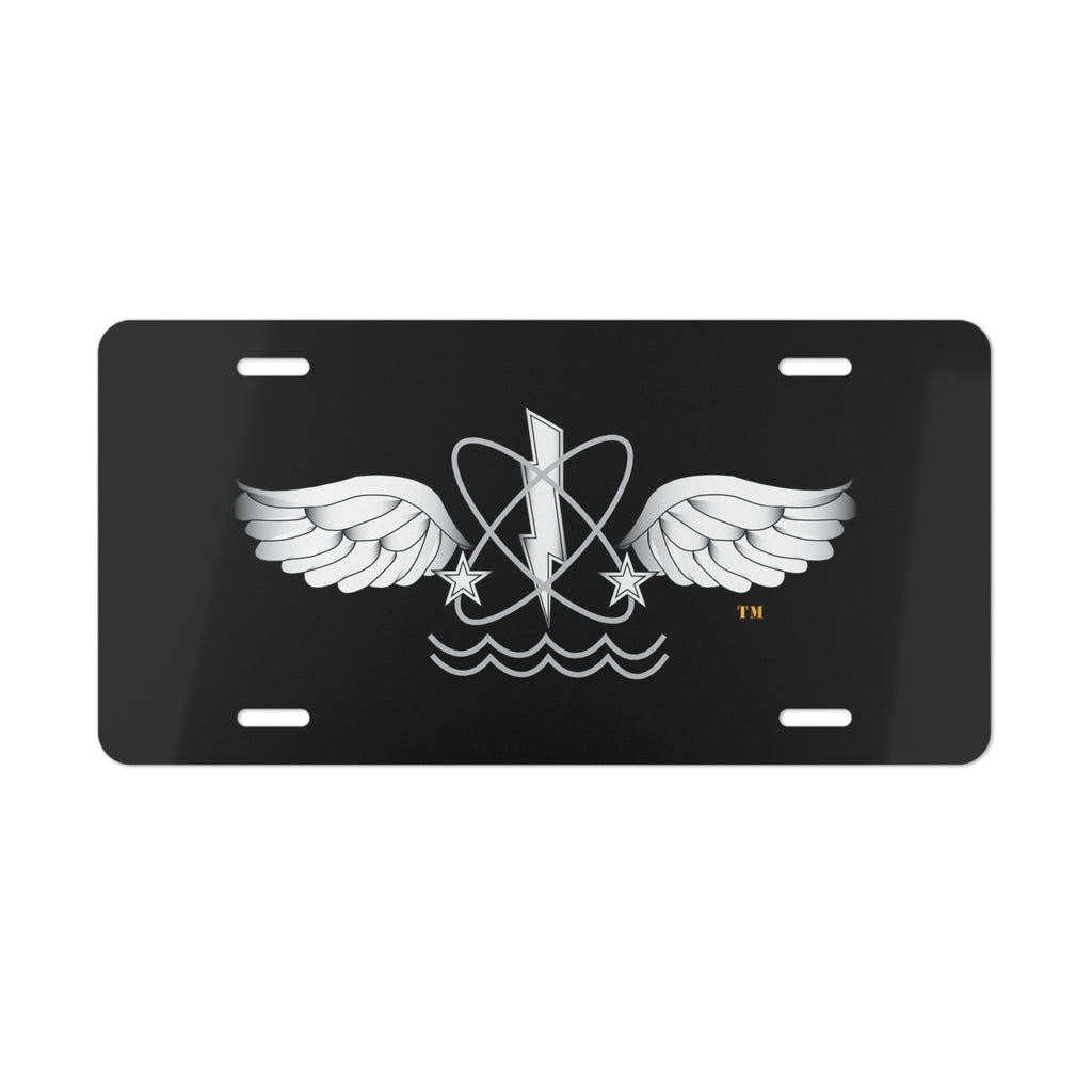 Vanity License Plate - Navy - Rate - Aviation Warfare Systems Operator (AW) wo txt