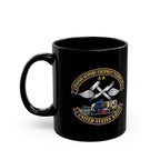 Black Mug (11oz, 15oz) - Navy - Rate - Aviation Support Equipment Technician (AS) with Scene - 3D - Enhanced