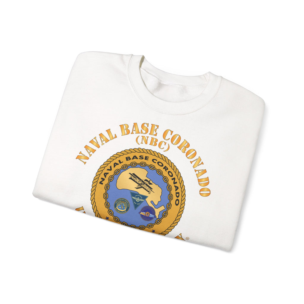 Unisex Heavy Blend™ Crewneck Sweatshirt - Navy - Naval Base Coronado(NBC)