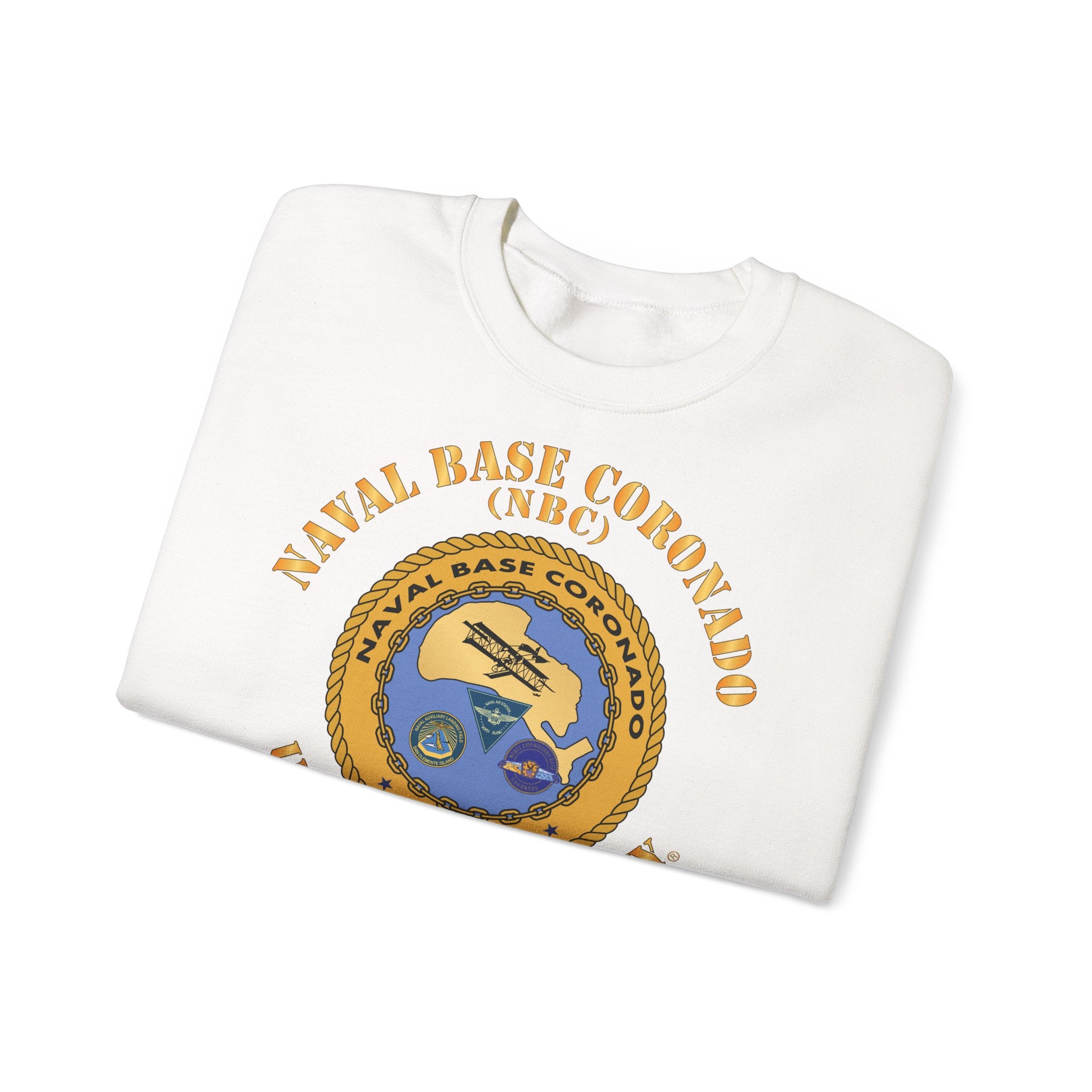Unisex Heavy Blend™ Crewneck Sweatshirt - Navy - Naval Base Coronado(NBC)