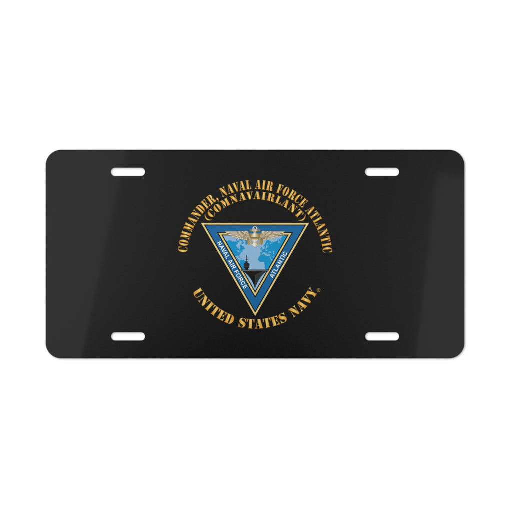 Vanity License Plate - Navy - Commander, Naval Air Force Atlantic - COMNAVAIRLANT