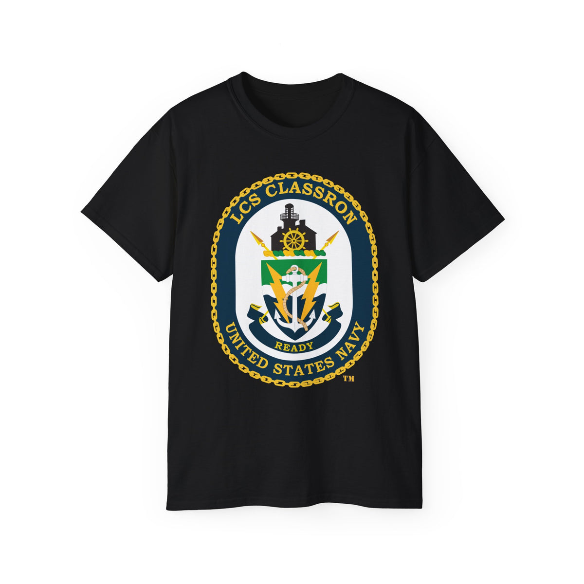 Unisex Ultra Cotton T-Shirt - Navy - LCS Classron (Littoral Combat Ship) wo txt