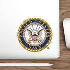 Die-Cut Vinyl Sticker - United States Navy Seal - Emblem - 3D - Enhanced