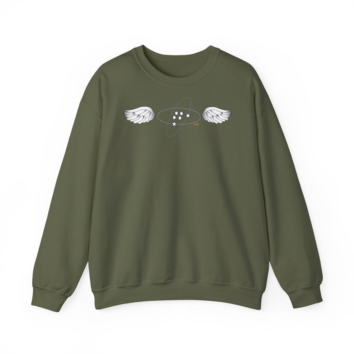 Unisex Heavy Blend™ Crewneck Sweatshirt - Navy - Rate - Aviation Electrical Technician (AST) wo txt