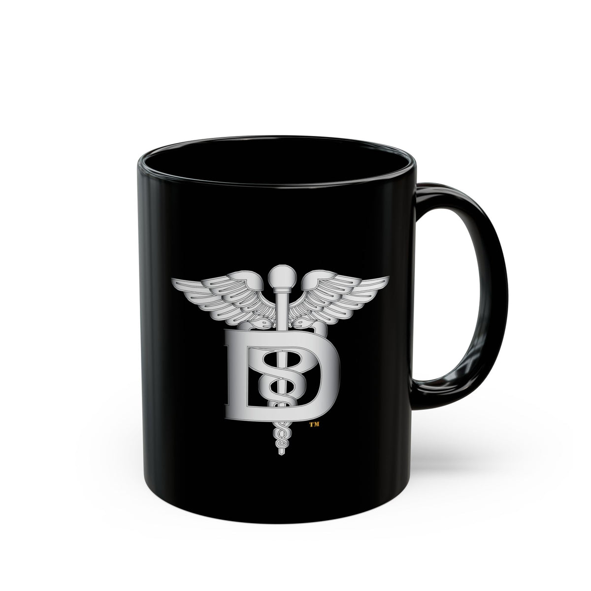 Black Mug (11oz, 15oz) - Navy - Rate - Dental Technician (DT) wo txt