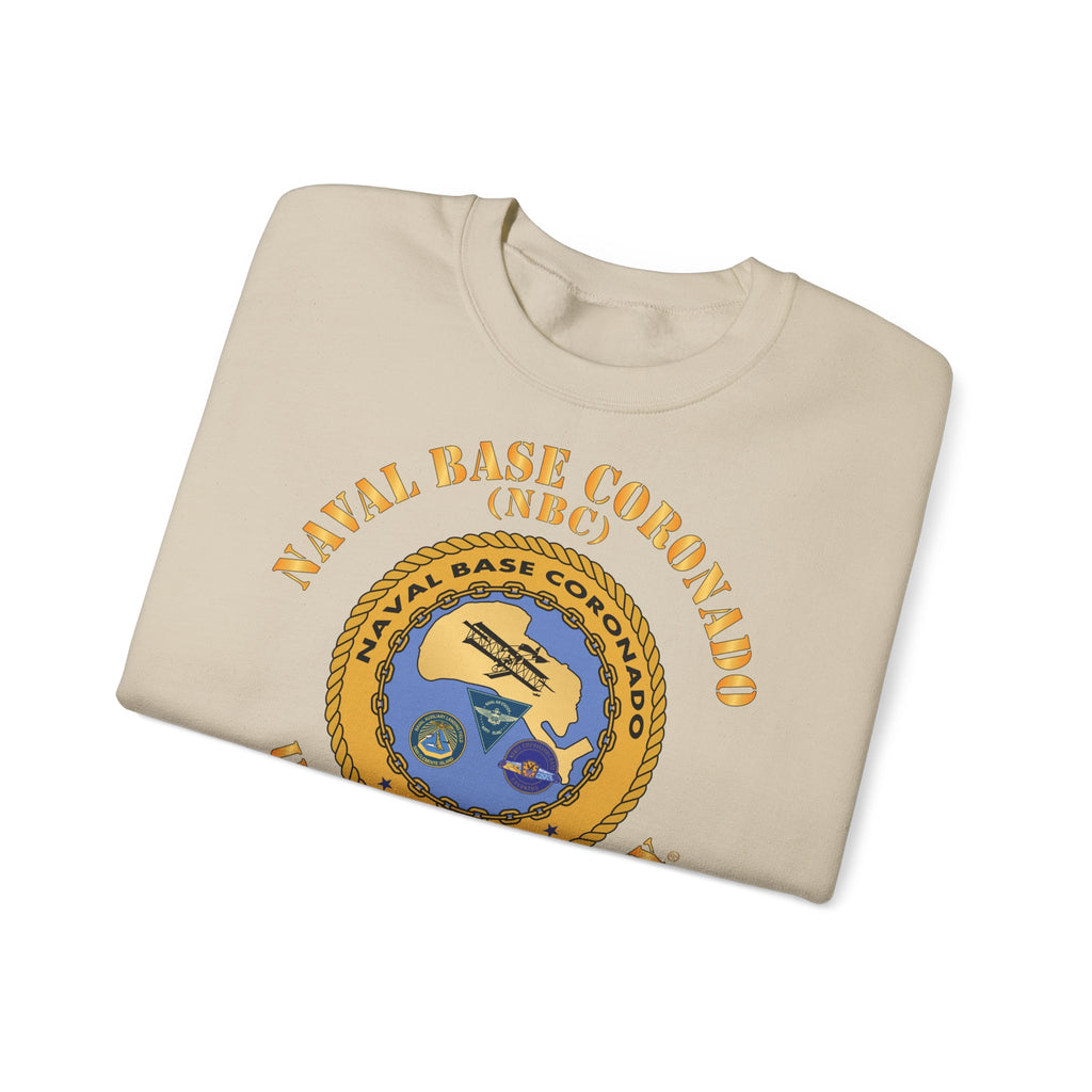 Unisex Heavy Blend™ Crewneck Sweatshirt - Navy - Naval Base Coronado(NBC)
