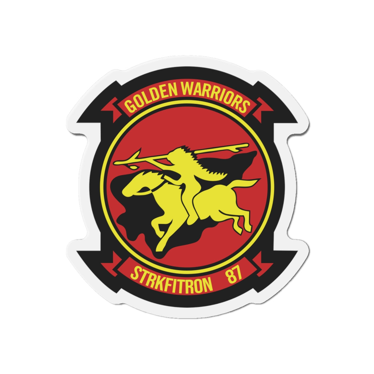 Die-Cut Magnet - Navy - Strike Fighter Squadron 87 (VFA-87) wo txt
