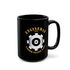 Black Mug (11oz, 15oz) - Navy - Rate - Engineman (EN)