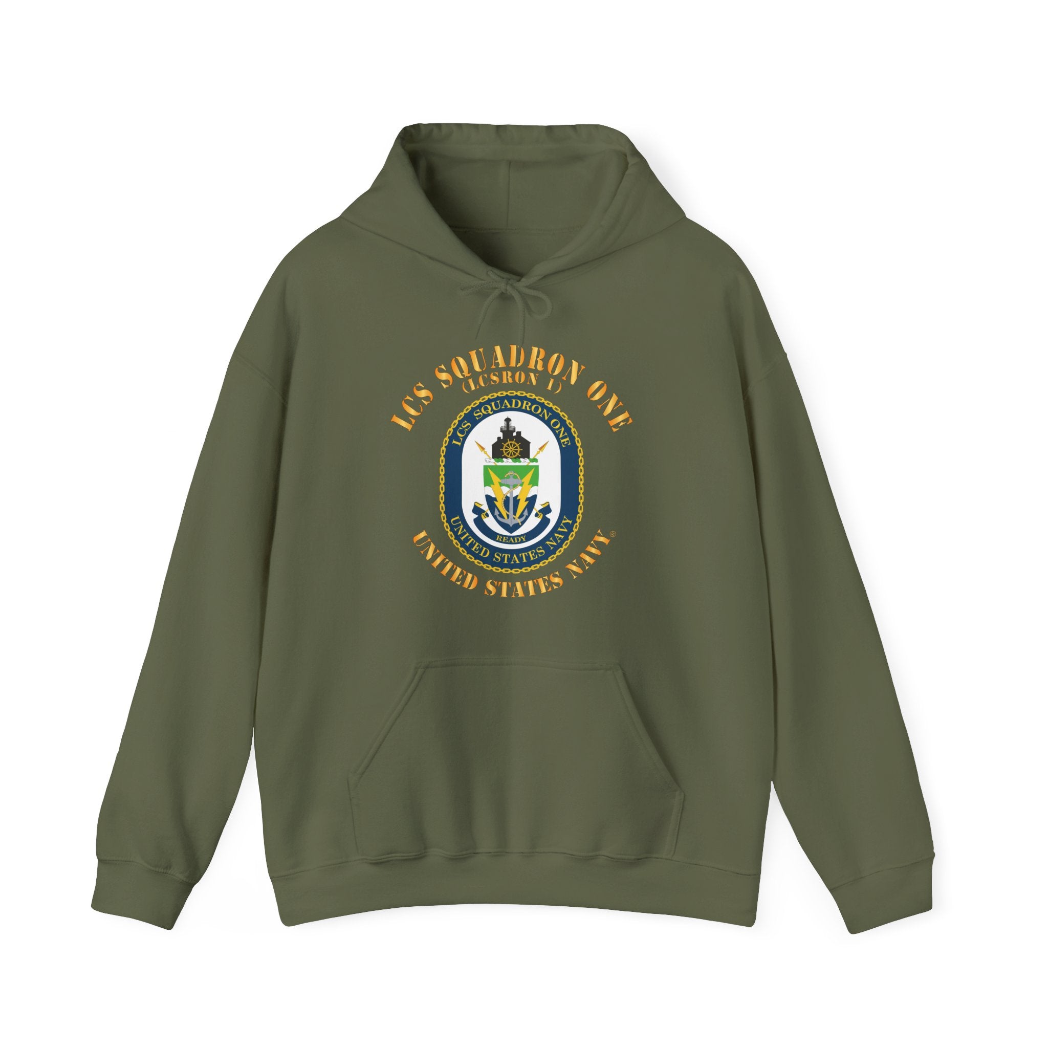 Unisex Heavy Blend™ Hoodies - Navy - LCS Squadron One (LCSRON 1)