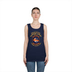 Unisex Heavy Cotton Tank Top - Navy - Helicopter Maritime Strike Seven Four (HSM-74)