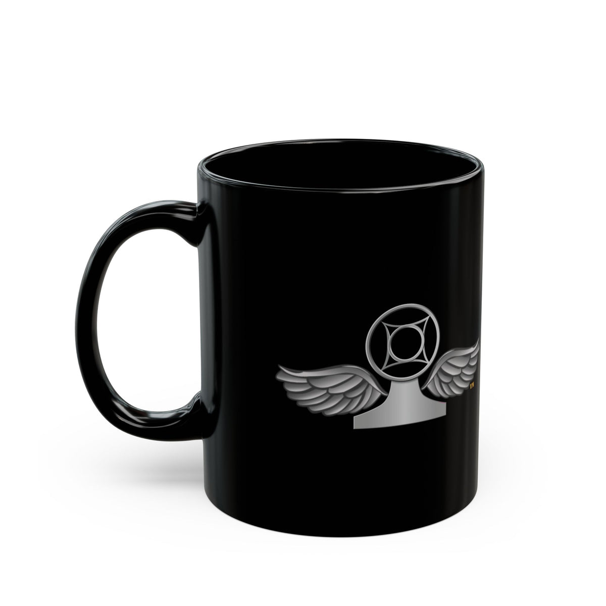 Black Mug (11oz, 15oz) - Navy - Rate - Air Traffic Controller (ATC) wo txt