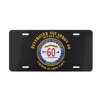 Vanity License Plate - Navy - Destroyer Squadron 60