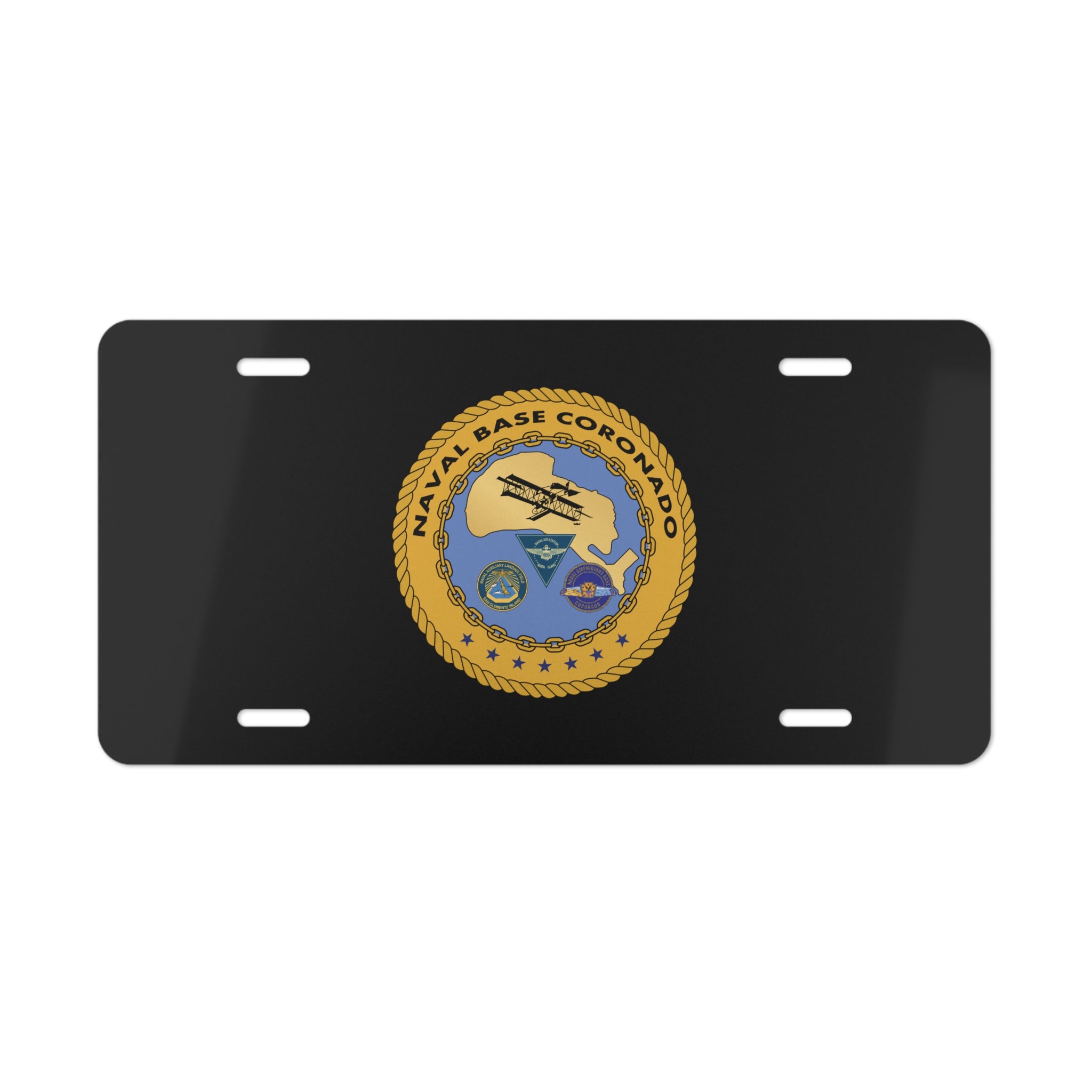 Vanity License Plate - Navy - Naval Base Coronado wo txt