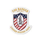 Die-Cut Magnet - Navy - USS Ranger (CV-61) X 300