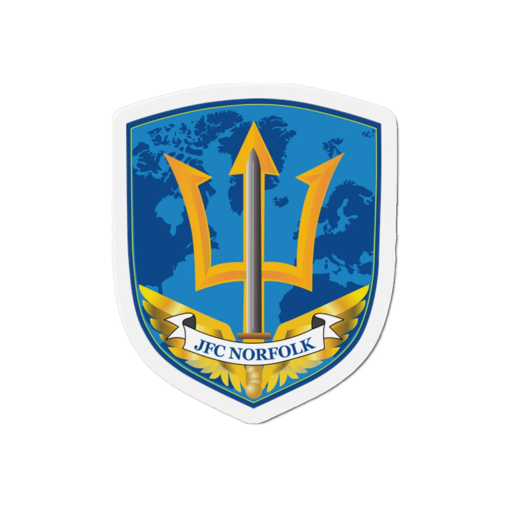 Die-Cut Magnet - Navy - Joint Force Command - Norfolk wo Txt X 300