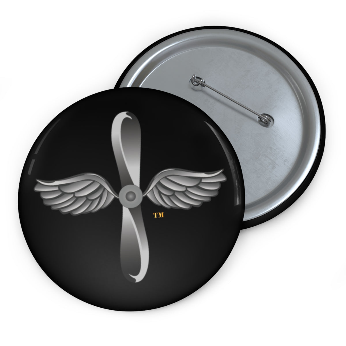 Pin Button - Navy - Rate - Aviation Machinist's Mate (AD) wo txt