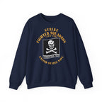 Unisex Heavy Blend™ Crewneck Sweatshirt - Navy - Strike Fighter Squadron 103 (VFA-103)