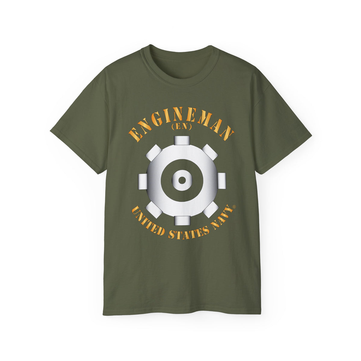 Unisex Ultra Cotton T-Shirt - Navy - Rate - Engineman (EN)