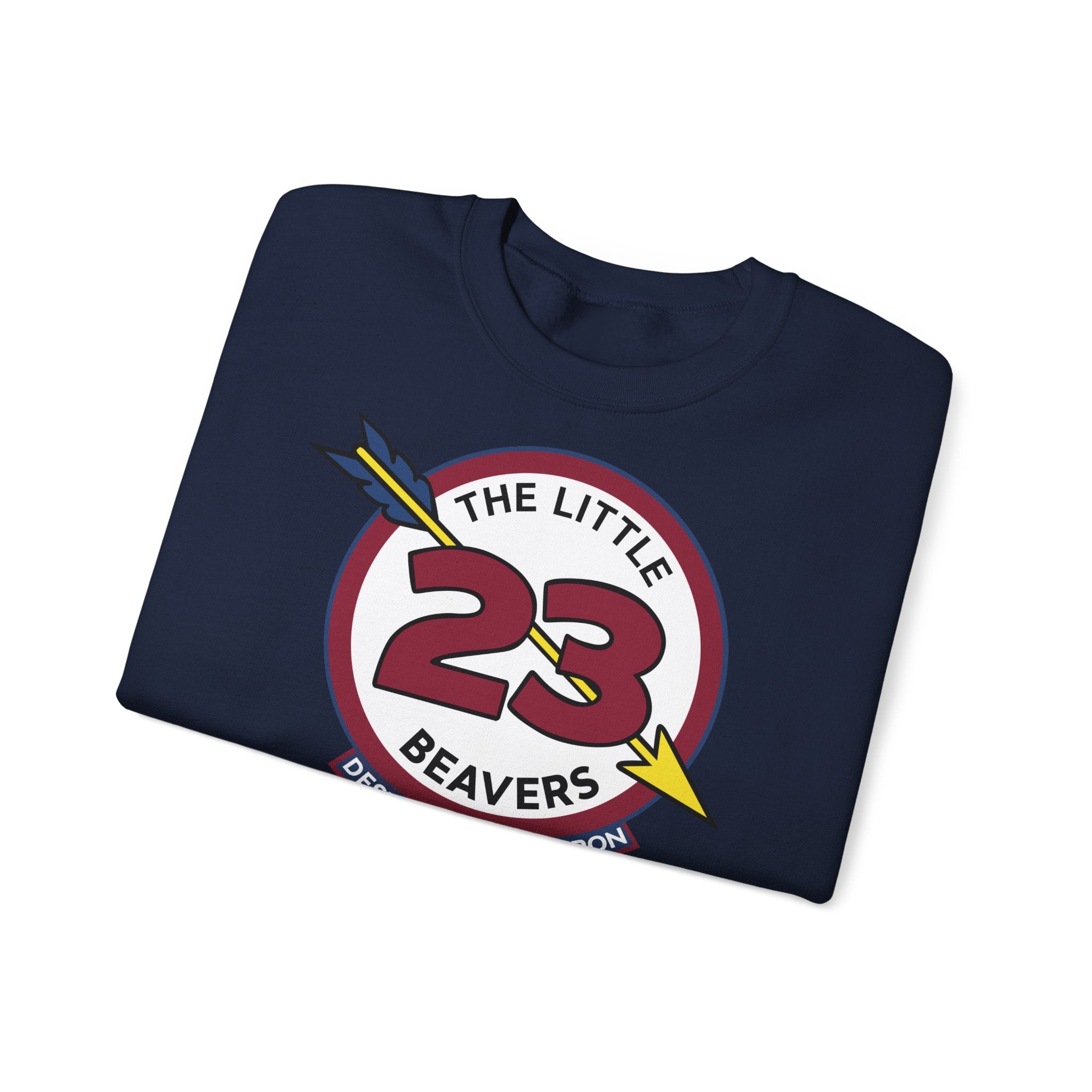 Unisex Heavy Blend™ Crewneck Sweatshirt - Navy - Destroyer Squadron 23 (DESRON-23) wo Txt